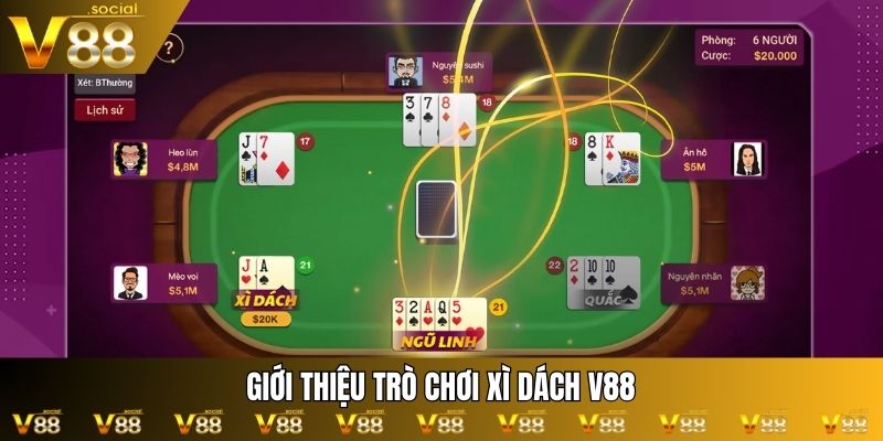 Giới thiệu trò chơi xì dách V88