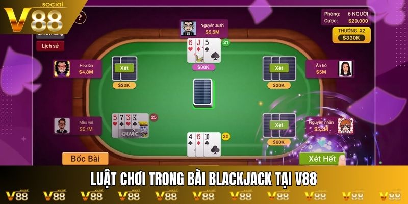 Luật chơi trong bài blackjack